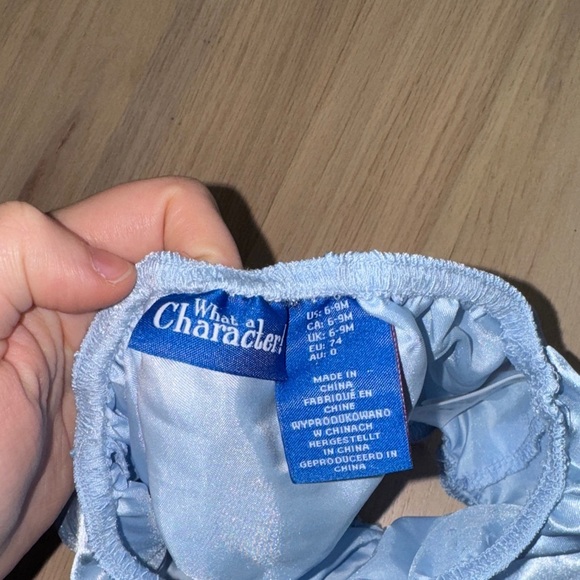 Disney Glittery Blue Princess Costume - Picture 13 of 16